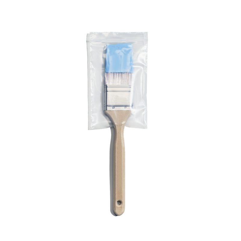 BrushBaggy 2.75 in. W X 6.75 in. L Clear Polypropylene Paint Brush Baggy