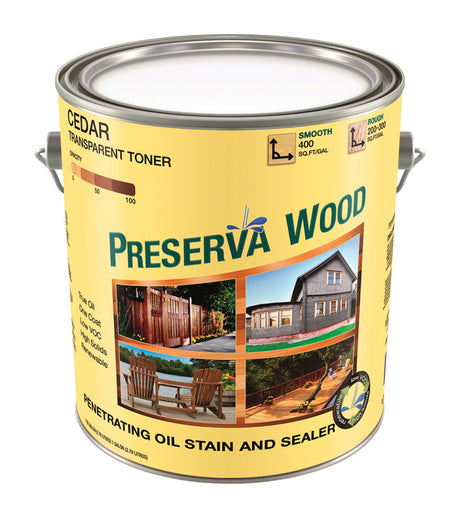 WOOD STAIN TRNS CEDR GL