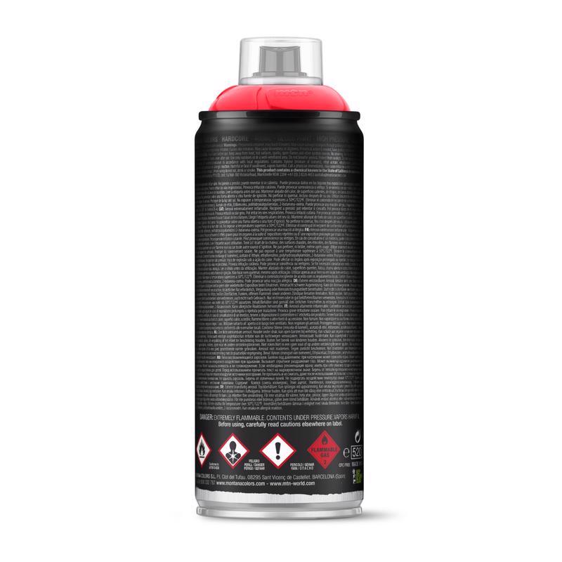 MTN Hardcore Gloss Vivid Red Spray Paint 400 ml