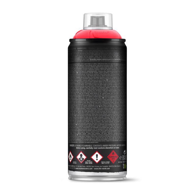 MTN Hardcore Gloss Vivid Red Spray Paint 400 ml