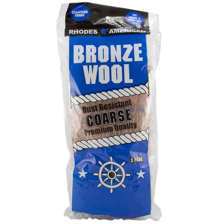 BRONZEWOOL COARSE 3PK