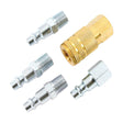 AIR CUPLER&PLUG SET 1/4"