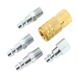 AIR CUPLER&PLUG SET 1/4"