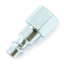 Forney Brass/Steel Air Coupler and Plug Set 1/4 in. 1/4 in. 5 pc