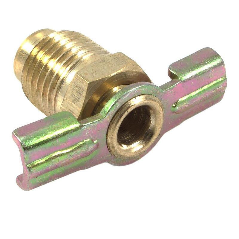 Forney Brass Drain Cock 1/4 in. Male 1 pc