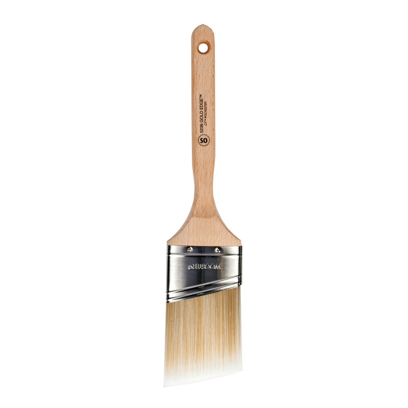 Wooster Gold Edge 2-1/2 in. Firm Semi-Oval Angle Paint Brush