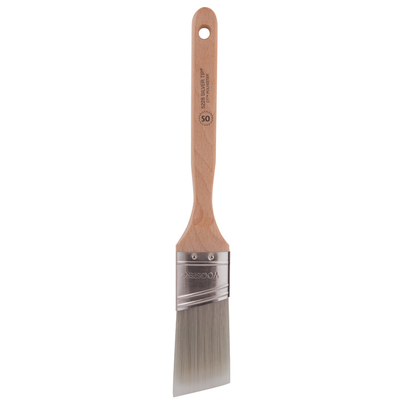 Wooster Silver Tip 1-1/2 in. Soft Semi-Oval Angle Paint Brush