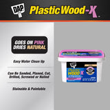 DAP Plastic Wood-X Natural Wood Filler 32 oz