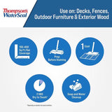 Thompson's WaterSeal Transparent Chestnut Brown Waterproofing Wood Stain and Sealer 1 gal