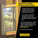 OSI Quad Tan Foam Window and Door Foam Sealant 21.1 oz