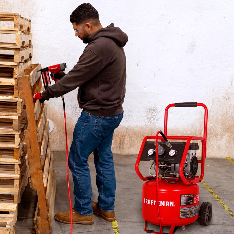 Craftsman 6 gal Pancake Portable Air Compressor 150 psi 0.8 HP