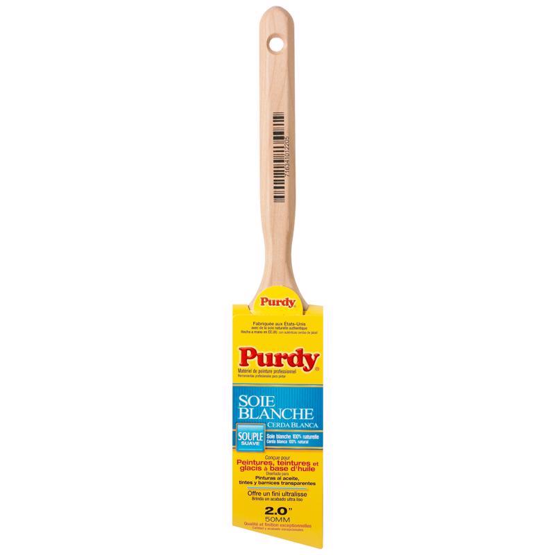 Purdy White Bristle Extra Oregon 2 in. Soft Angle Trim Paint Brush