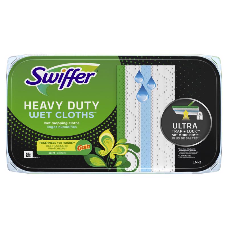 Swiffer Sweeper 5.4 in. Wet Microfiber Mop Refill Pad 10 pk