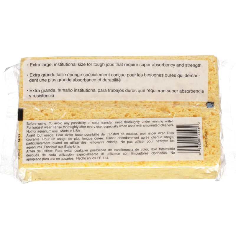 3M Heavy Duty Sponge For Commercial 7.5 in. L 1 pk