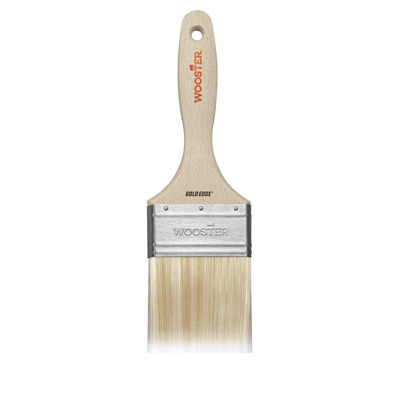 Wooster Gold Edge 3 in. Straight Varnish Brush