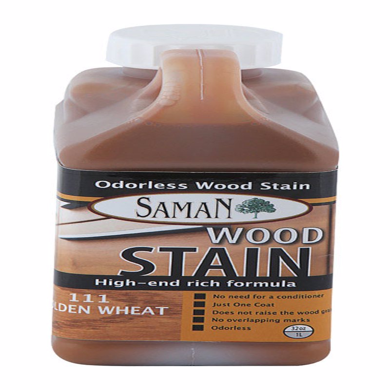 WOOD STN GLDN WHEAT 32OZ