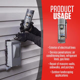 Great Stuff Smart Dispenser Black Polyurethane Multipurpose Foam Sealant 12 oz