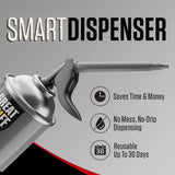 Great Stuff Smart Dispenser Black Polyurethane Multipurpose Foam Sealant 12 oz