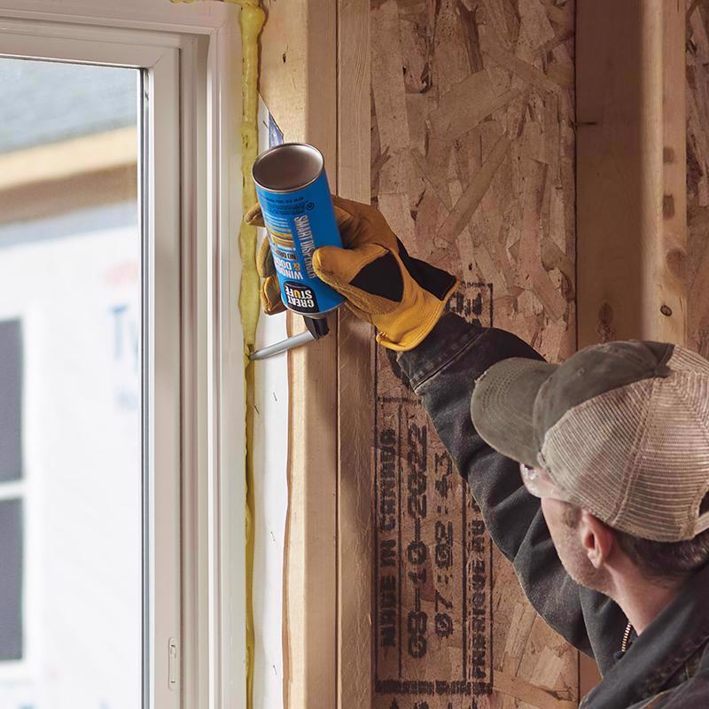 Great Stuff Smart Dispenser Yellow Polyurethane Insulating Foam Sealant 12 oz