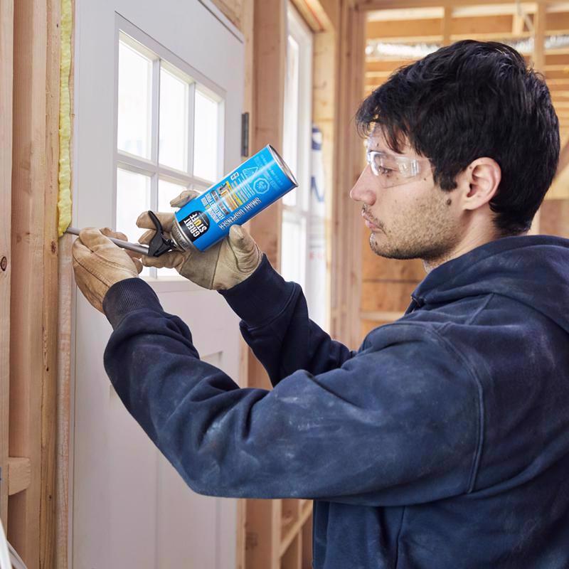 Great Stuff Smart Dispenser Yellow Polyurethane Insulating Foam Sealant 12 oz