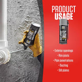 Great Stuff Smart Dispenser Ivory Polyurethane Insulating Foam Sealant 12 oz