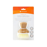 Full Circle Bubble Up 2.36 in. W Medium Bristle 2 in. Bamboo Handle Dish Brush