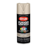 Krylon Fusion All-In-One Gloss Khaki Paint+Primer Spray Paint 12 oz