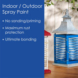 Krylon Fusion All-In-One Gloss Patriotic Blue Paint+Primer Spray Paint 12 oz