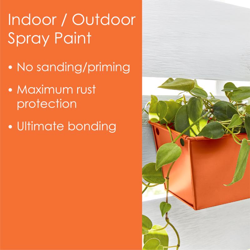 Krylon Fusion All-In-One Gloss Popsicle Orange Paint+Primer Spray Paint 12 oz