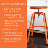 Krylon Fusion All-In-One Gloss Popsicle Orange Paint+Primer Spray Paint 12 oz