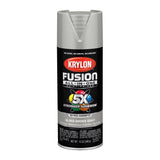 Krylon Fusion All-In-One Gloss Smoke Gray Paint+Primer Spray Paint 12 oz