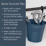 Krylon Fusion All-In-One Matte Ink Blue Paint+Primer Spray Paint 12 oz