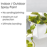 Krylon Fusion All-In-One Satin White Paint+Primer Spray Paint 12 oz