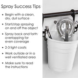 Krylon Fusion All-In-One Satin White Paint+Primer Spray Paint 12 oz