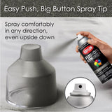 Krylon Fusion All-In-One Metallic Dark Metal Paint+Primer Spray Paint 12 oz