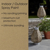 Krylon Fusion All-In-One Metallic Gold Paint+Primer Spray Paint 12 oz