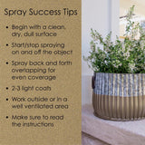 Krylon Fusion All-In-One Metallic Gold Paint+Primer Spray Paint 12 oz