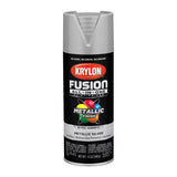 Krylon Fusion All-In-One Metallic Silver Paint+Primer Spray Paint 12 oz