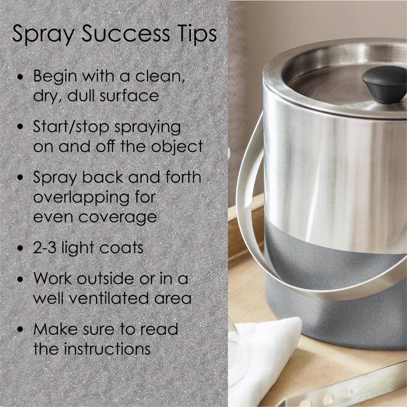 Krylon Fusion All-In-One Hammered Silver Paint+Primer Spray Paint 12 oz