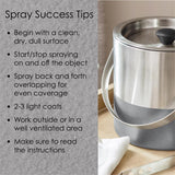 Krylon Fusion All-In-One Hammered Silver Paint+Primer Spray Paint 12 oz