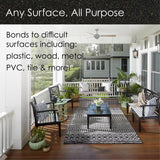 Krylon Fusion All-In-One Metallic Black Stainless Steel Paint+Primer Spray Paint 12 oz