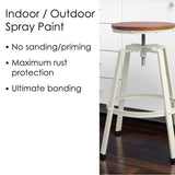 Krylon Fusion All-In-One Flat Clear Paint+Primer Spray Paint 12 oz