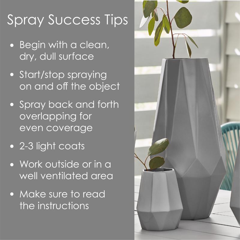 Krylon Fusion All-In-One Gloss Vintage Gray Paint+Primer Spray Paint 12 oz