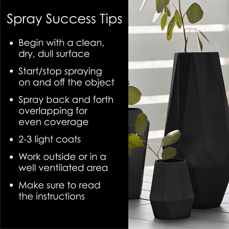 Krylon Fusion All-In-One Flat Black Paint+Primer Spray Paint 12 oz