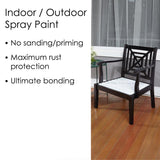 Krylon Fusion All-In-One Flat White Paint+Primer Spray Paint 12 oz