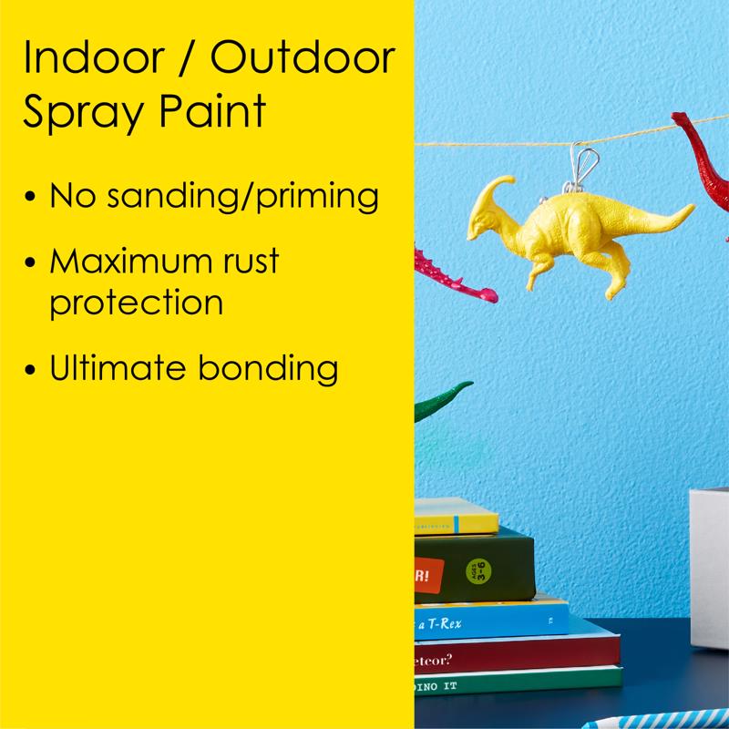 Krylon Fusion All-In-One Gloss Sunbeam Paint+Primer Spray Paint 12 oz