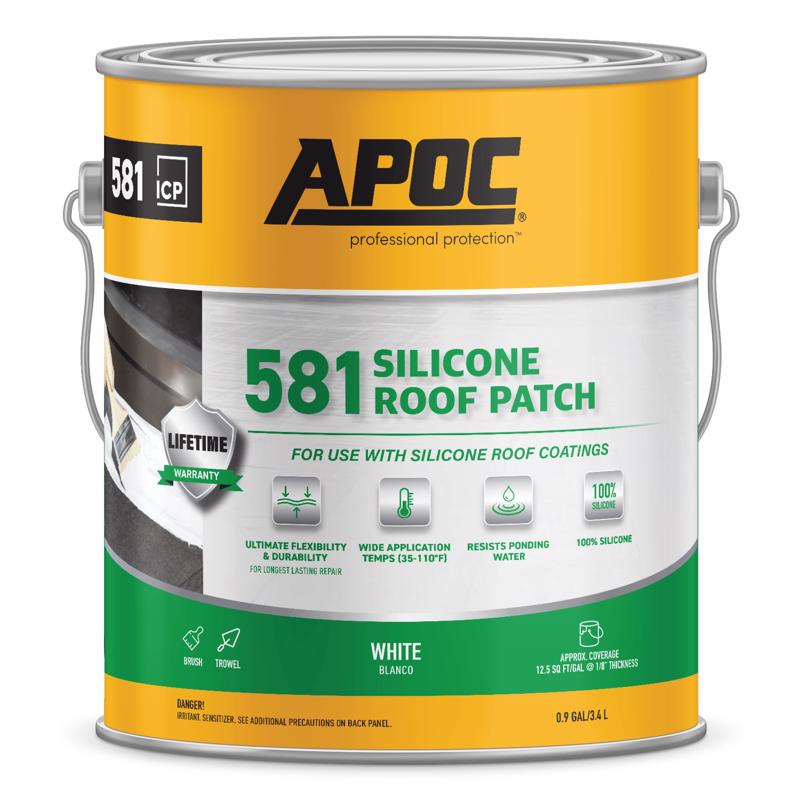 ROOF PTCH SLCN WHT 3.5QT