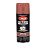 Krylon Fusion All-In-One Satin Brick Paint+Primer Spray Paint 12 oz