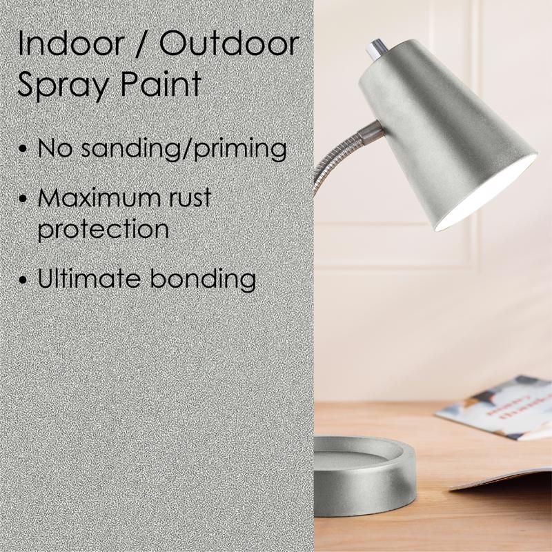 Krylon Fusion All-In-One Metallic Aluminum Paint+Primer Spray Paint 12 oz