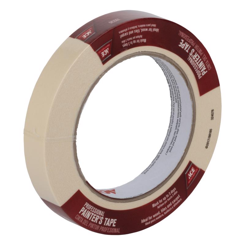 Ace 0.7 in. W X 60 yd L Beige Medium Strength Painter's Tape 1 pk